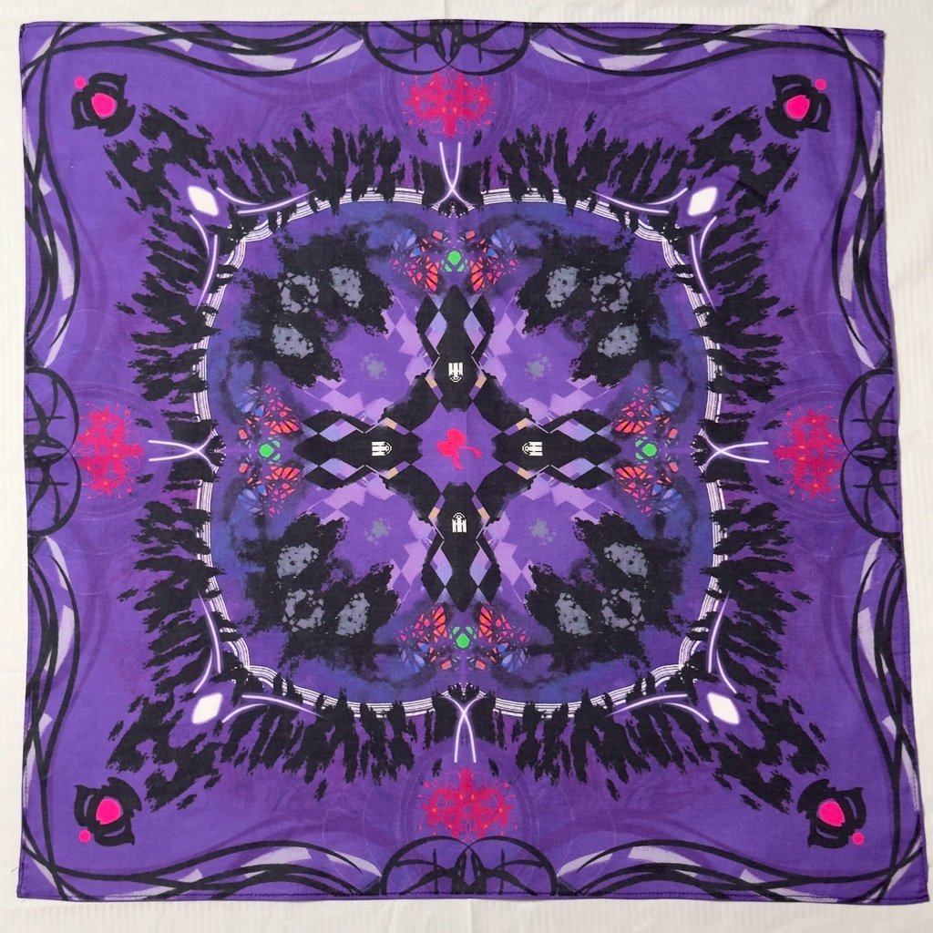 【非公式】45cm 薄手のコットンスカーフ (受注生産)