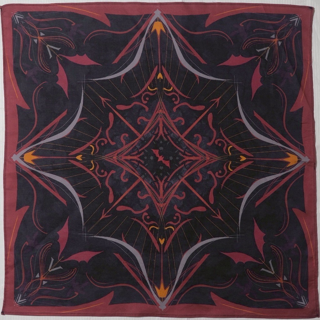 【非公式】45cm 薄手のコットンスカーフ (受注生産)