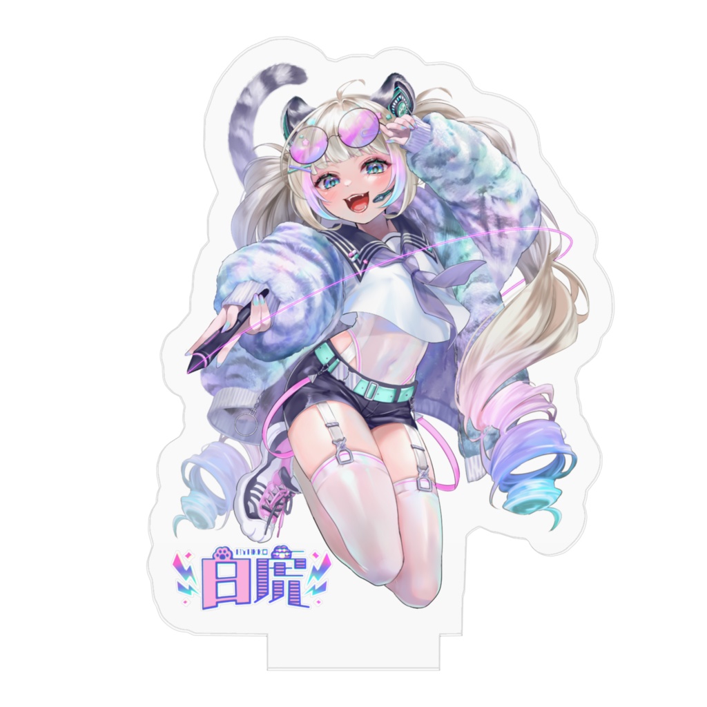 白虎キービジュ&旧ロゴアクスタ