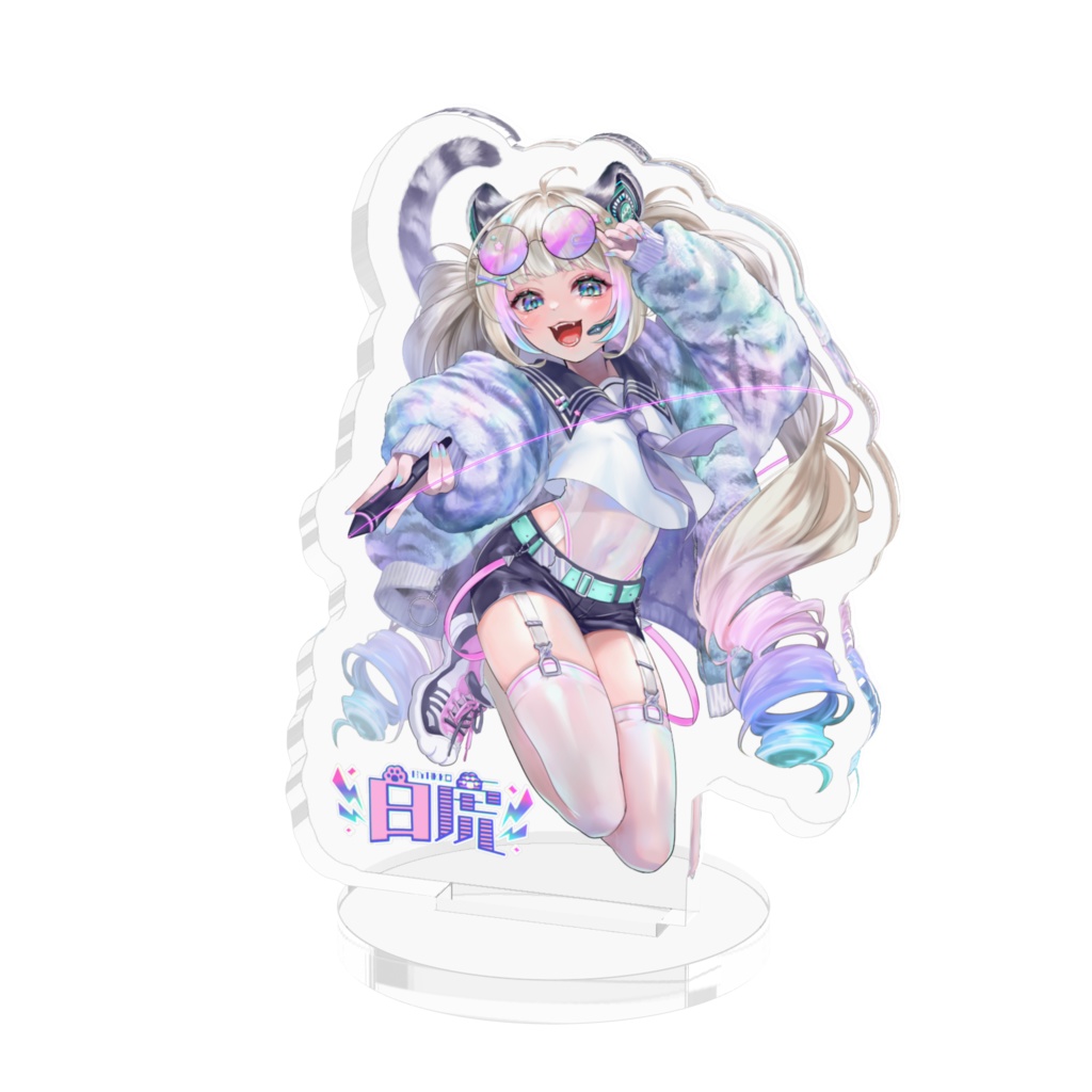 白虎キービジュ&旧ロゴアクスタ