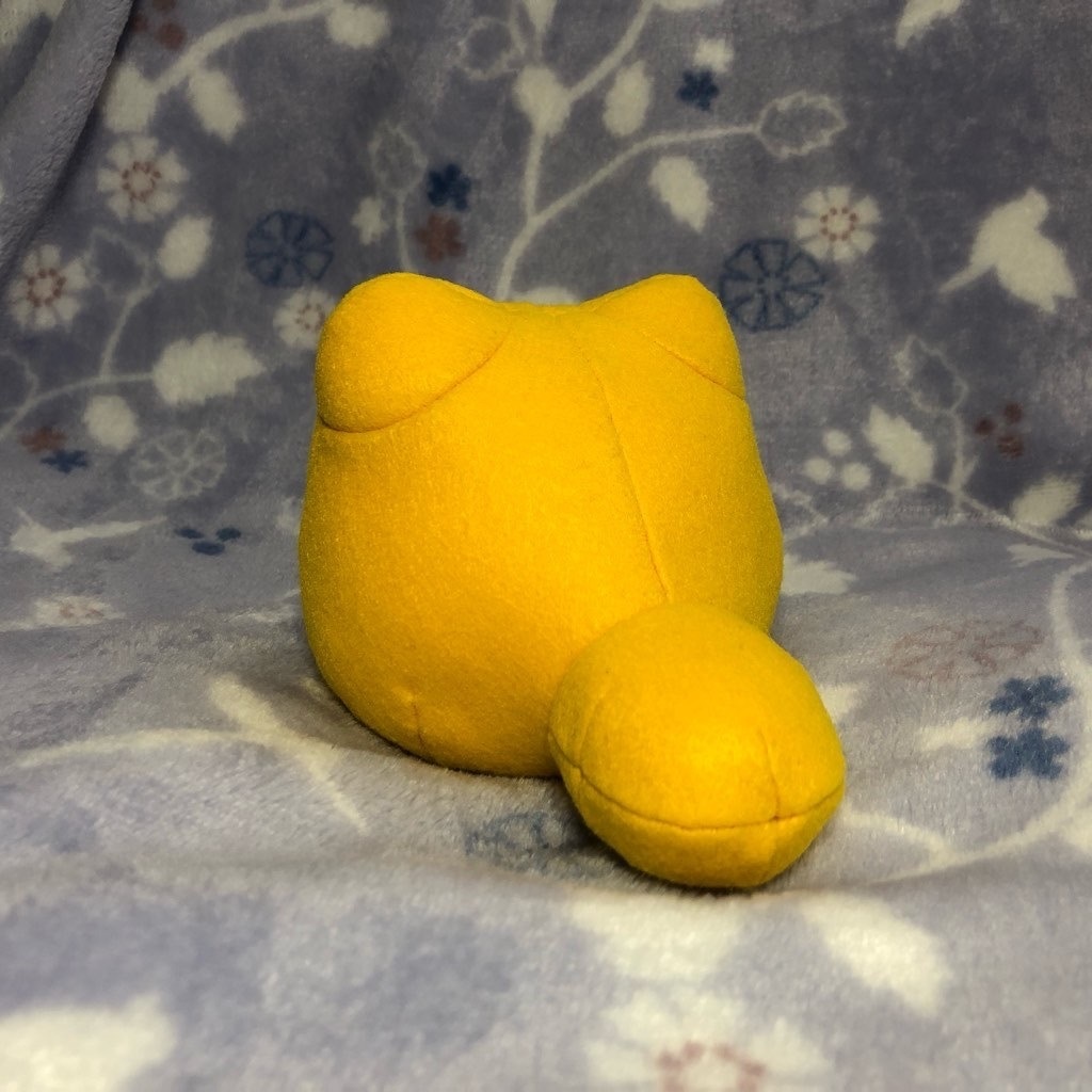 ゆんのみ式BlobCatぬいぐるみの型紙