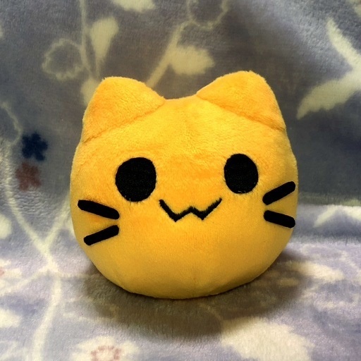 ゆんのみ式BlobCatぬいぐるみ　完成品