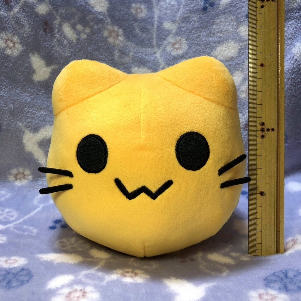 巨大ゆんのみ式BlobCatぬいぐるみ 完成品