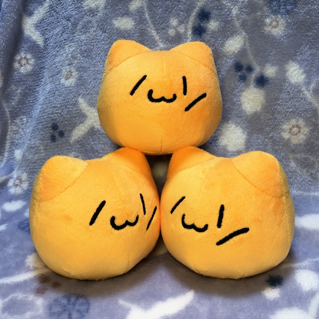 【冬至限定】カボチャ餡化したみみっそりぬいぐるみ