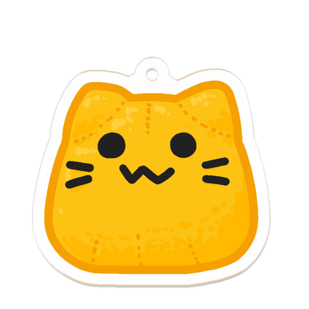 blobcat_stuffedtoy アクリルキーホルダー