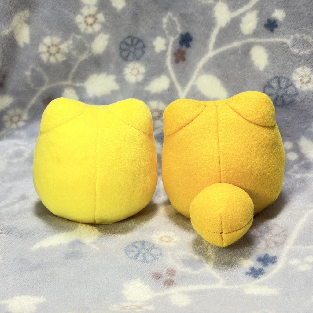 ゆんのみ式BlobCatぬいぐるみ型紙 Ver.2