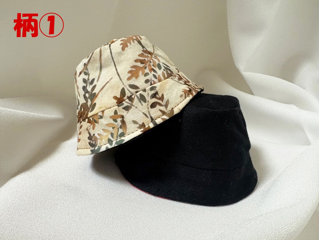 リバーシブル バケットハット