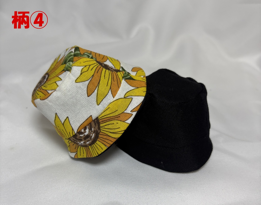 リバーシブル バケットハット