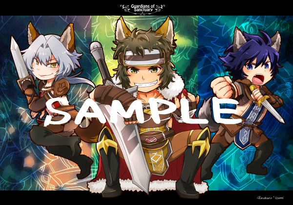 Guardians of Sanctuary 缶バッチ