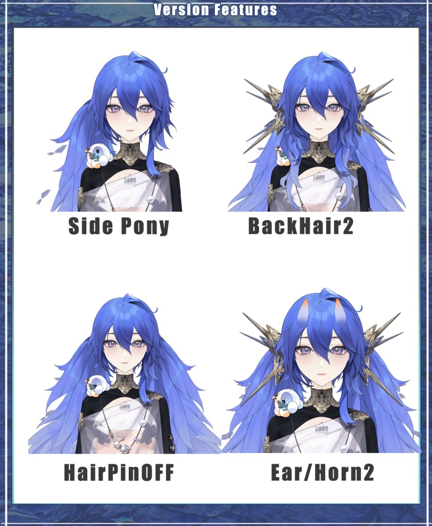 【量販Live2Dモデル】Abyssal Divina