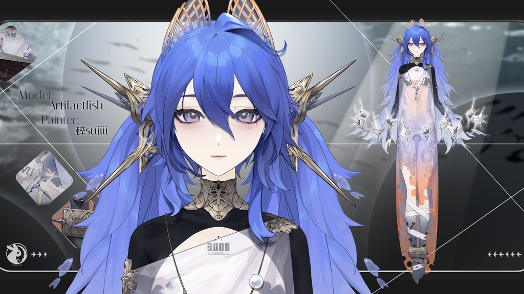 【量販Live2Dモデル】Abyssal Divina