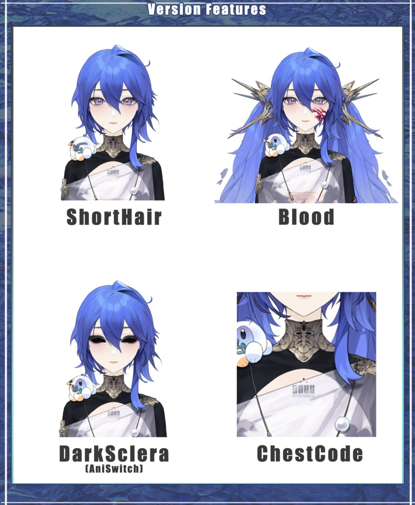 【量販Live2Dモデル】Abyssal Divina