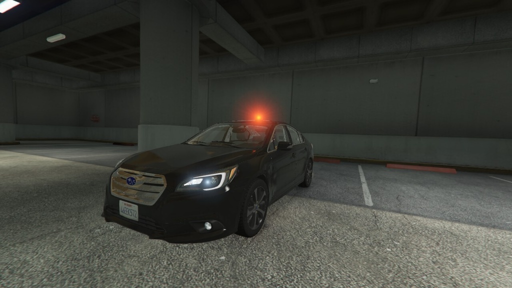 【GTAV専用】スバル6代目レガシィ捜査用覆面パトカー