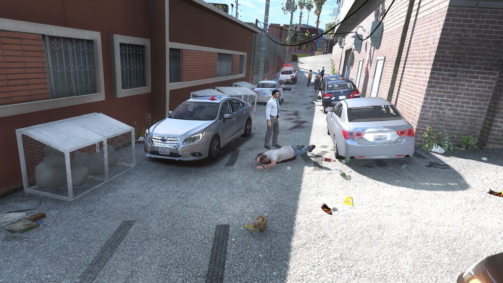 【GTAV専用】スバル6代目レガシィ捜査用覆面パトカー