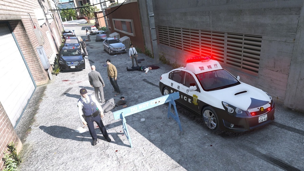 【GTAV専用】スバル6代目レガシィ捜査用覆面パトカー