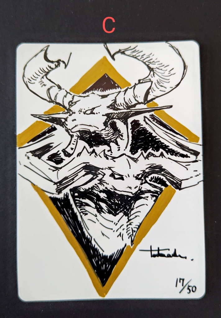 Foil「兄弟仲の終焉」プロモ/MTG日本語版:アーティストプルーフ