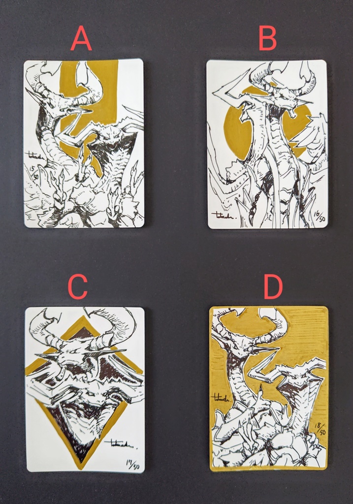 Foil「兄弟仲の終焉」プロモ／MTG日本語版:アーティストプルーフ