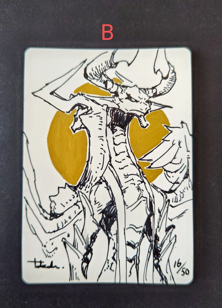 Foil「兄弟仲の終焉」プロモ/MTG日本語版:アーティストプルーフ