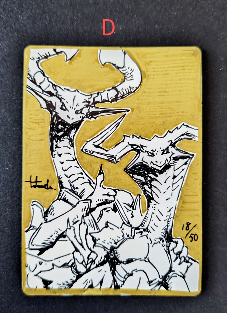 Foil「兄弟仲の終焉」プロモ/MTG日本語版:アーティストプルーフ