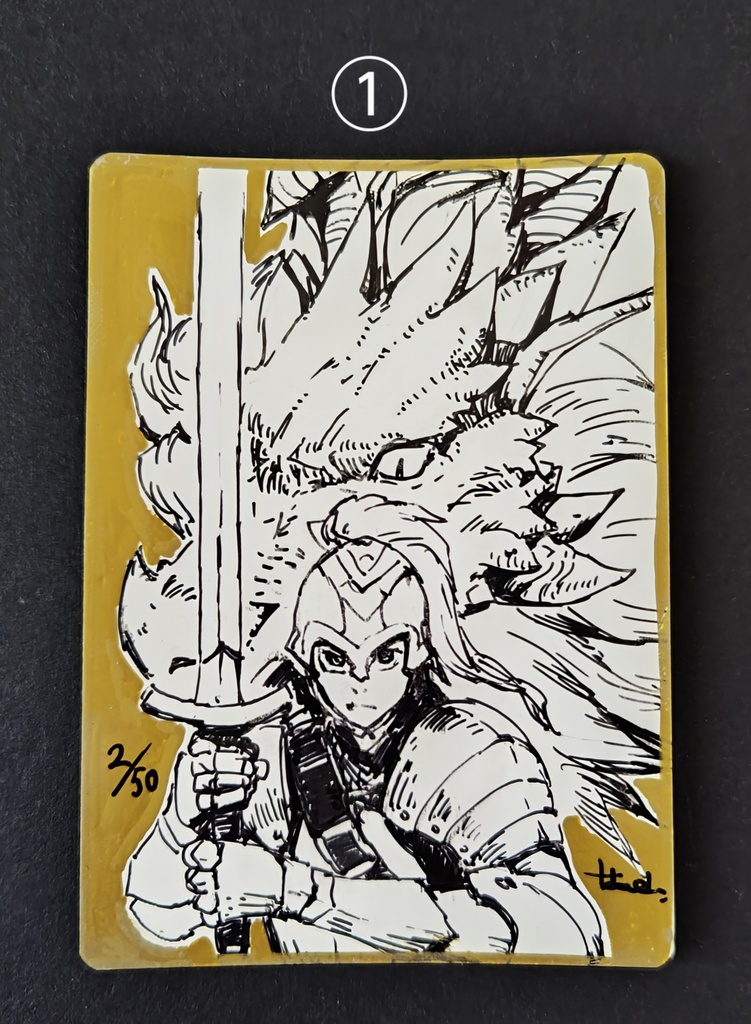 「審判の日」Foil/MTG英語版:アーティストプルーフ