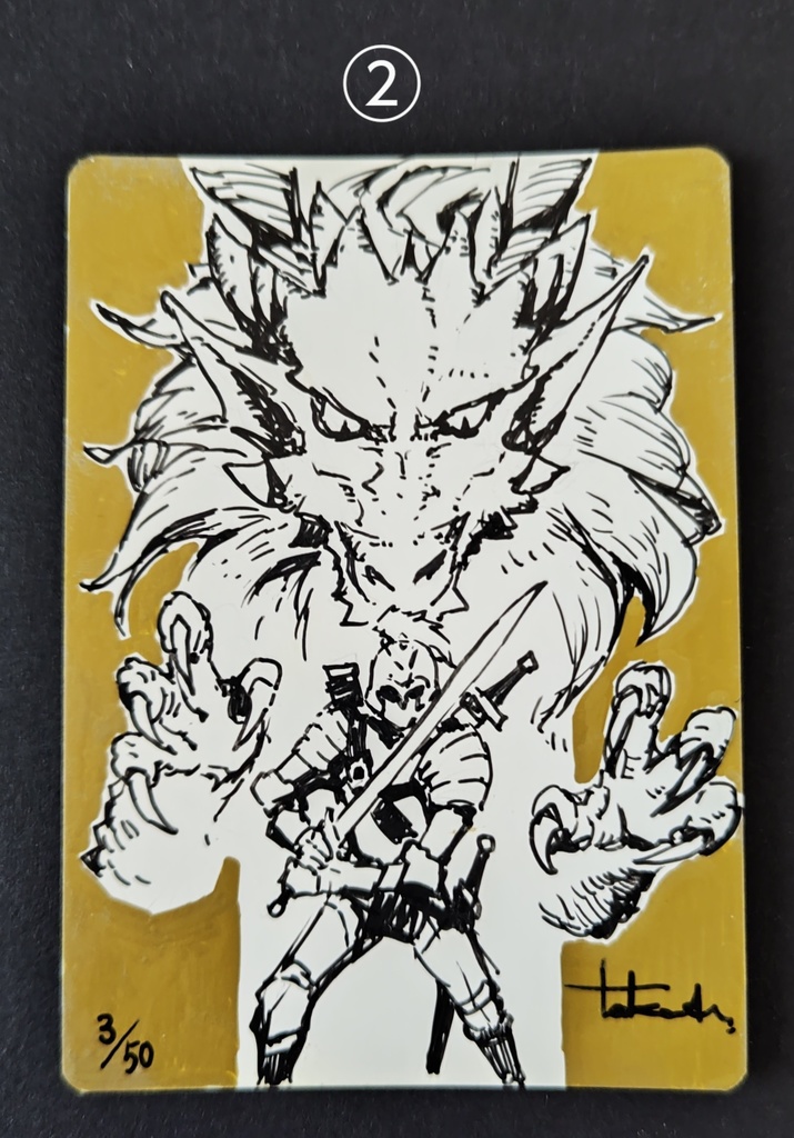 「審判の日」Foil/MTG英語版:アーティストプルーフ