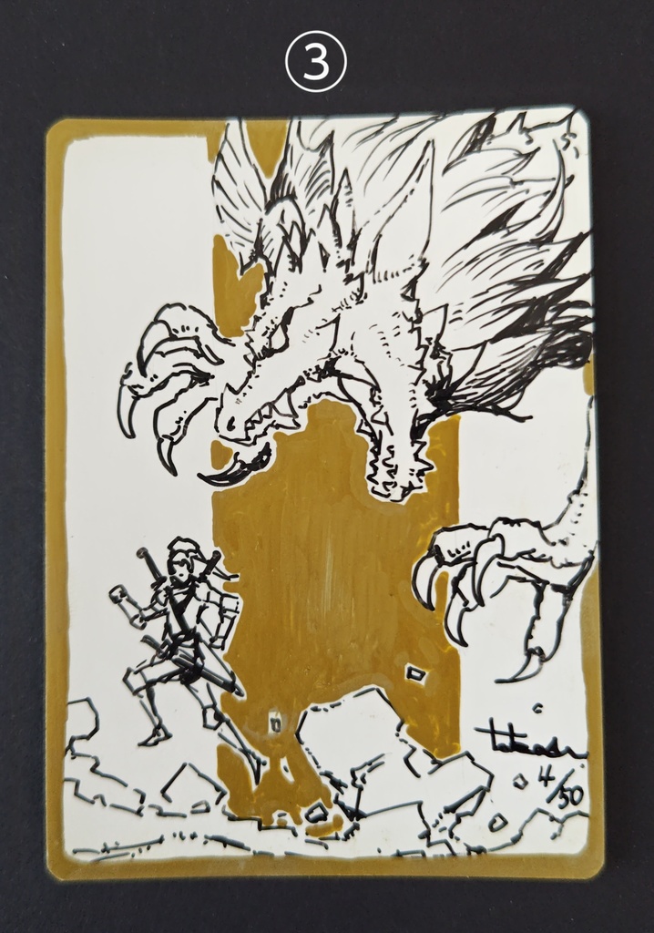 「審判の日」Foil/MTG英語版:アーティストプルーフ