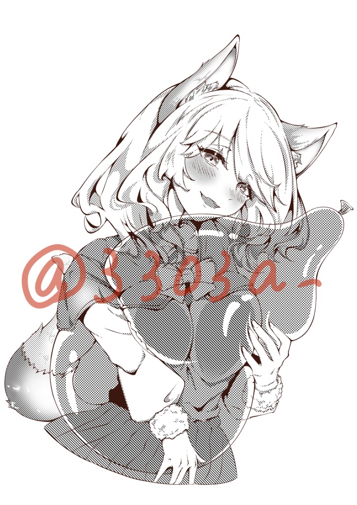 【ベルバル】ケモミミっ娘(17インチ8枚セット)