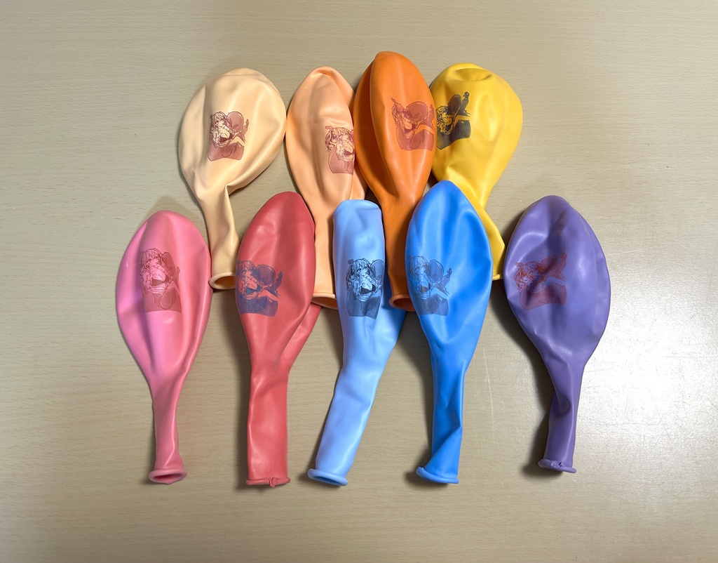 【タフテックス17】バルーンゆいちゃん ランダム8色セット
