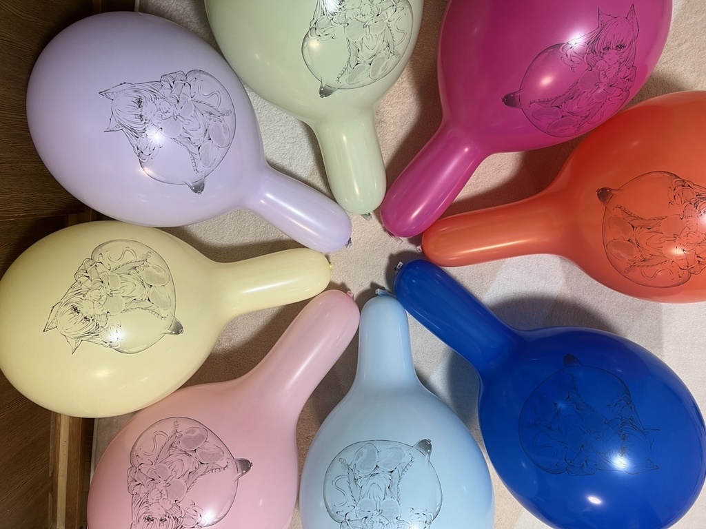 【カテックス18】くつろぎ猫ちゃん8色ランダムセット