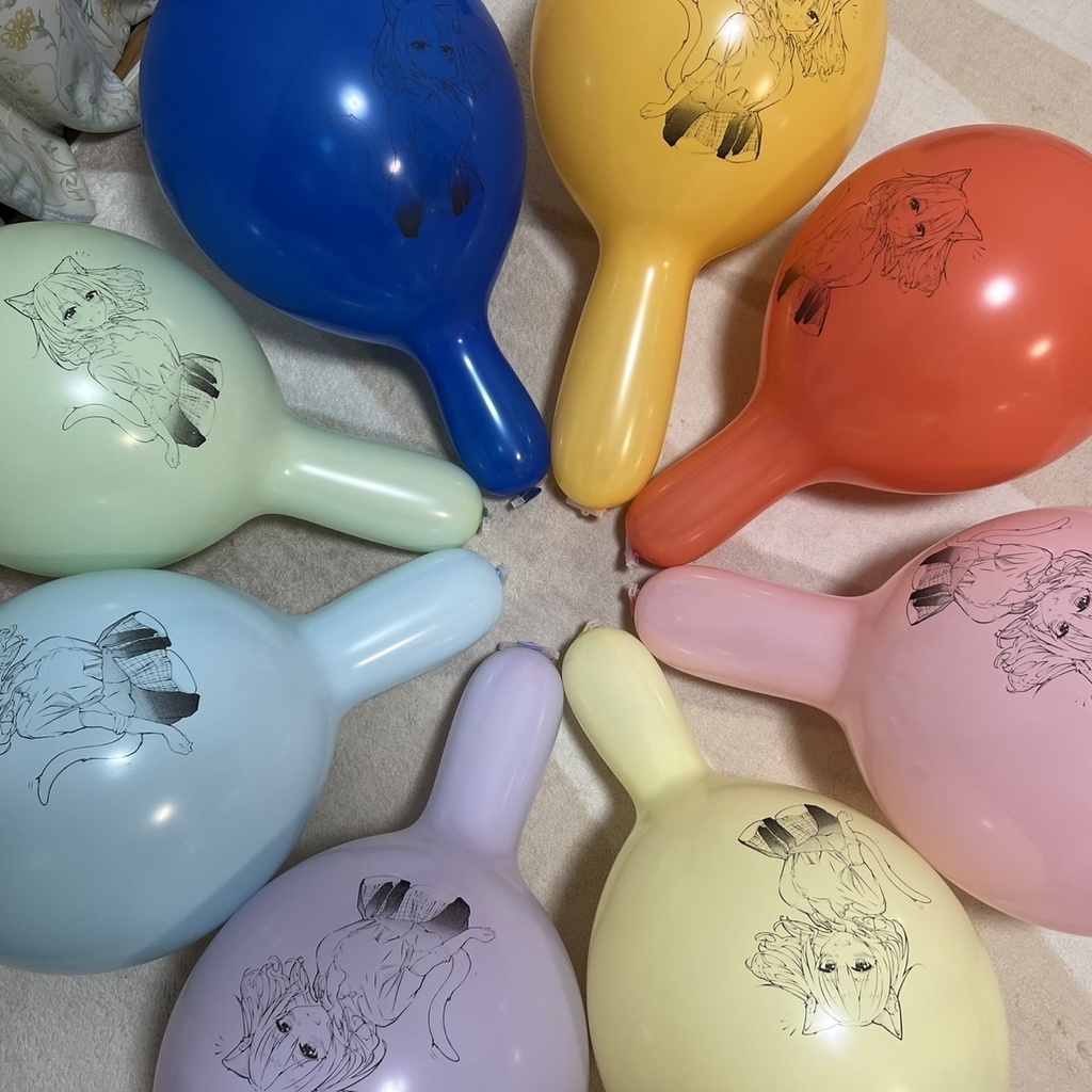 【カテックス18】ケモっ娘幼なじみ8色ランダムセット