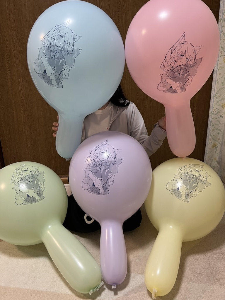 【カテックス18】ケモミミっ娘 8色ランダムセット