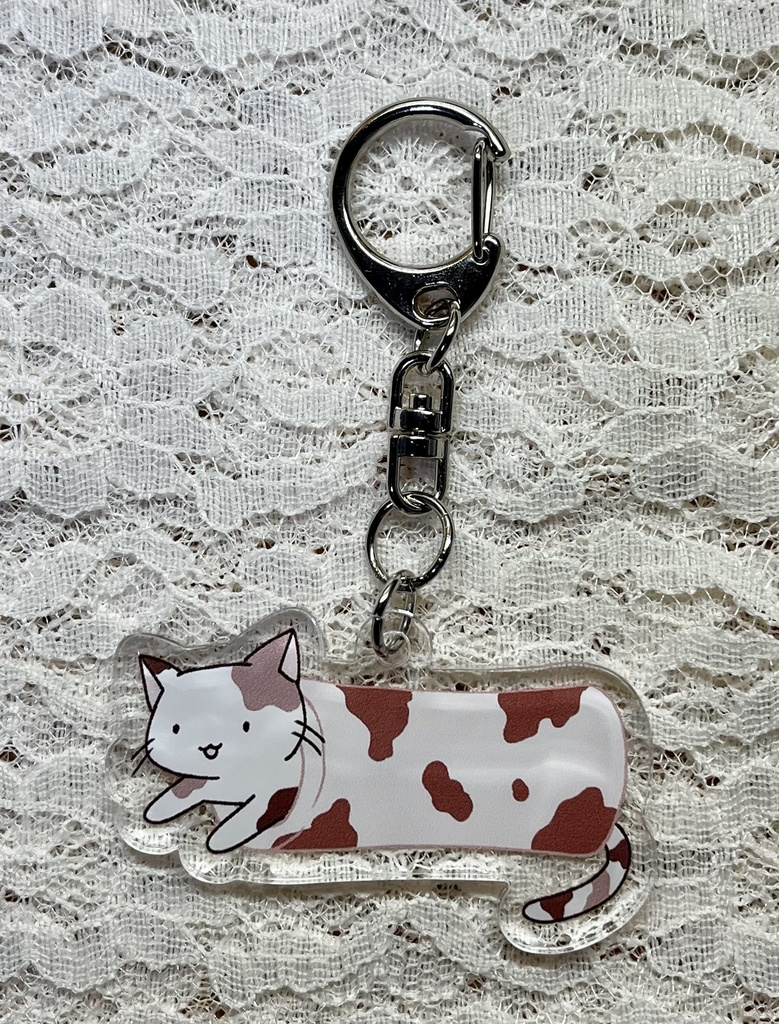 ちくわねこアクキー【ノーマル】