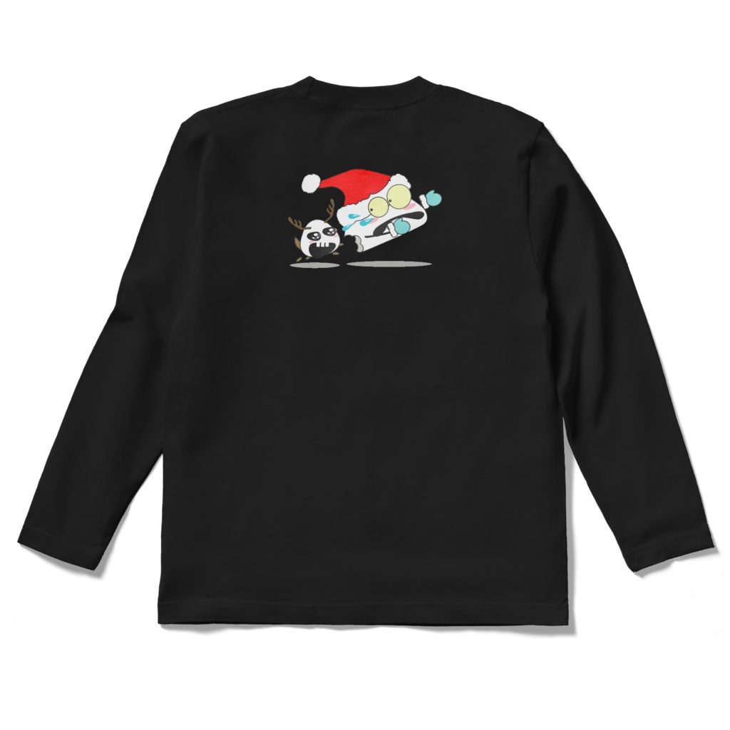 サンタにぎり ロングスリーブTシャツ