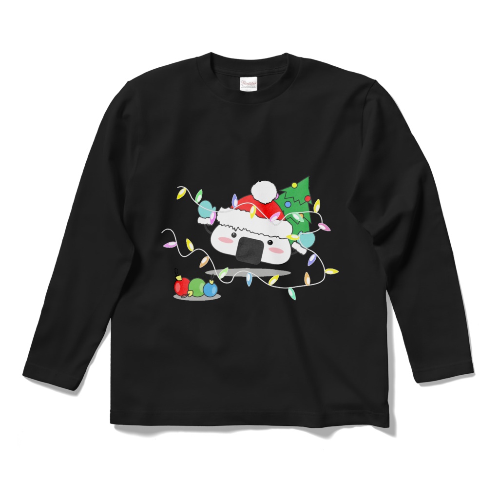 サンタにぎり ロングスリーブTシャツ