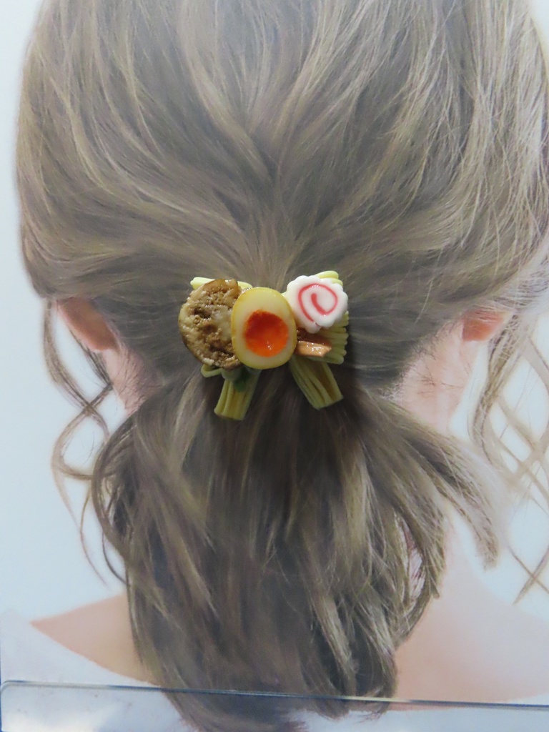 ラーメンリボンヘアゴム