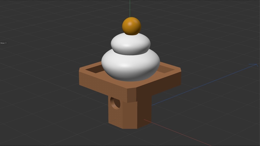 鏡餅の3Dデータ