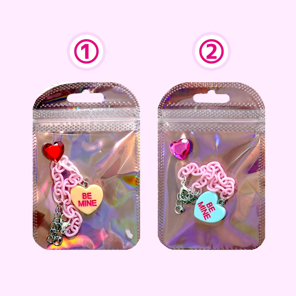 ぬい用　BE MINE　ポシェット風アクセサリー