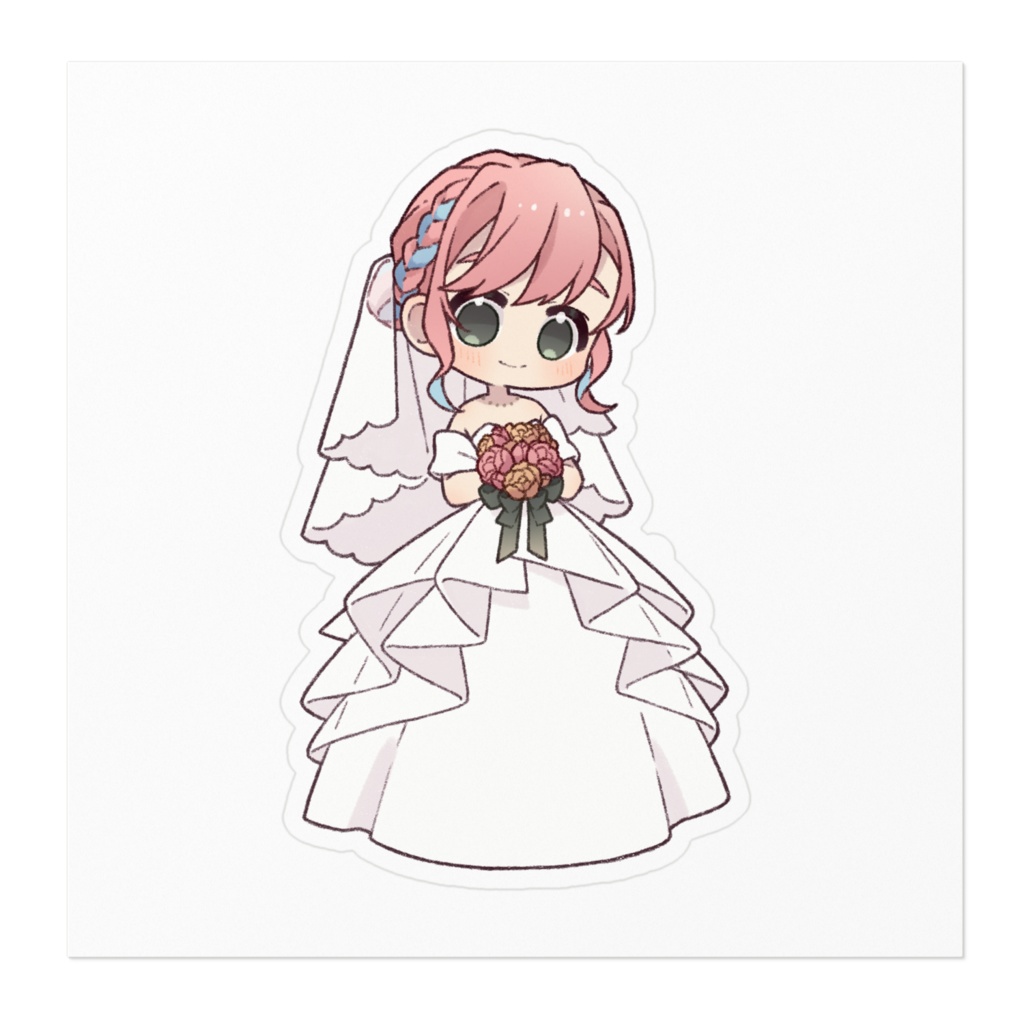 1.5周年記念永遠を誓うステッカー