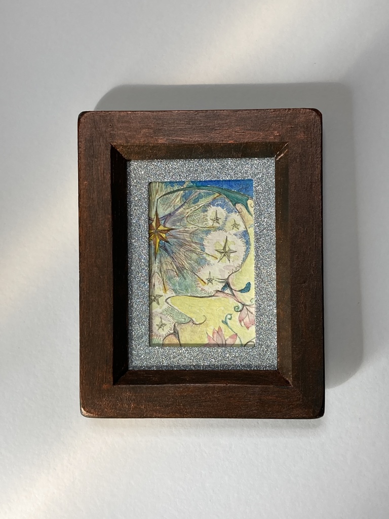 ミニ原画：三日月