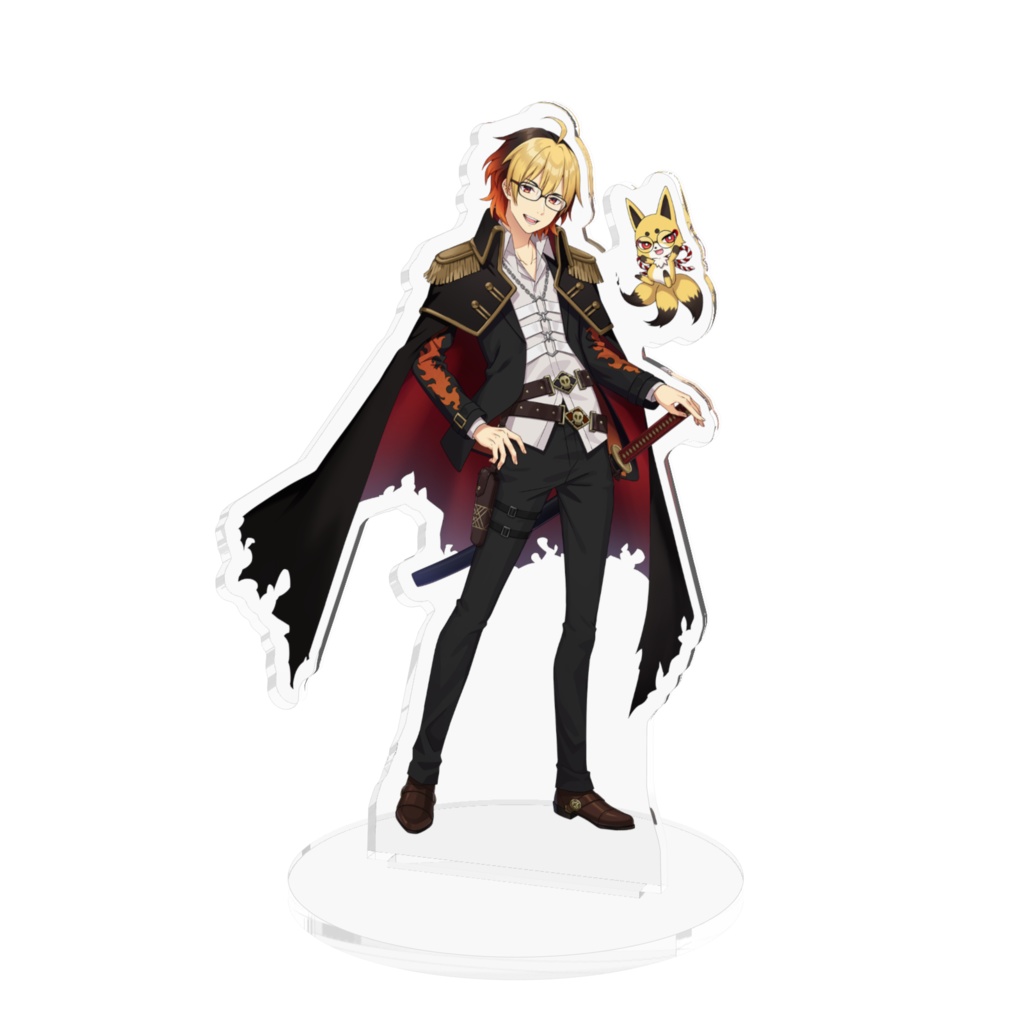 【1周年】眼鏡Ver. 100mm x 100mm アクスタ