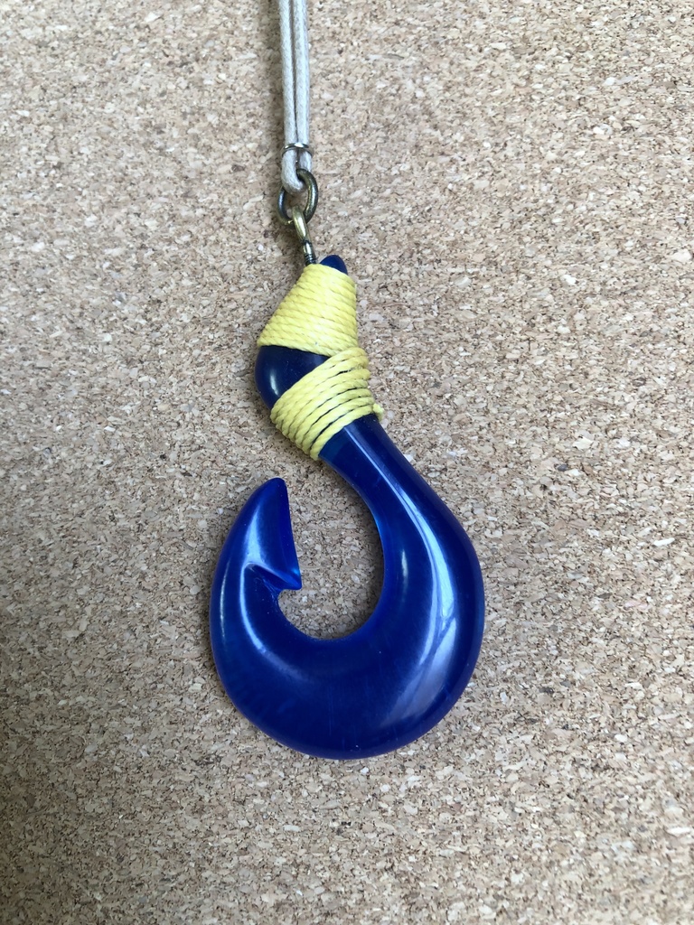 ゴウリョウさんのネックレス(青)