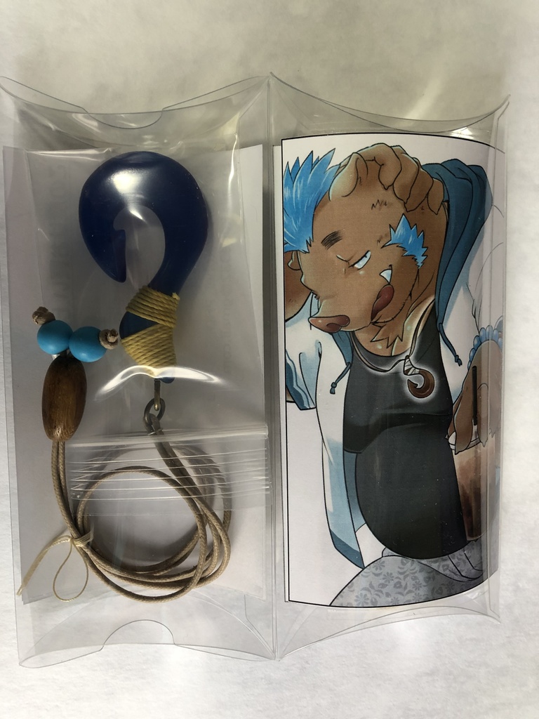 ゴウリョウさんのネックレス(青)