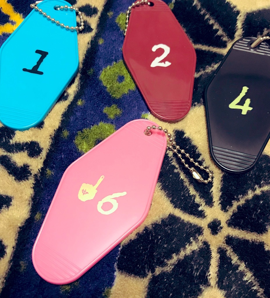 モーテルキーホルダー