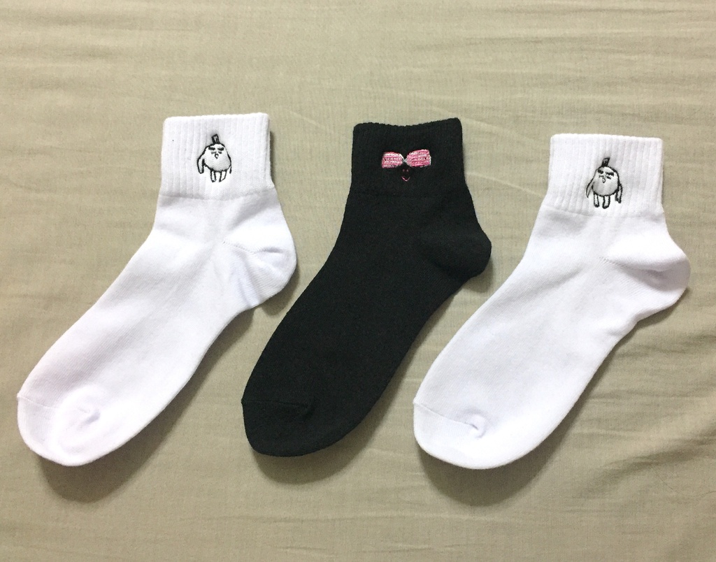 刺繍くつした   =竹谷ver.=