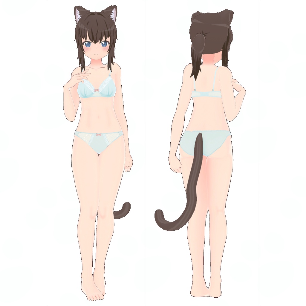 オリジナル3Dモデル 『小林 あまね 2.0』