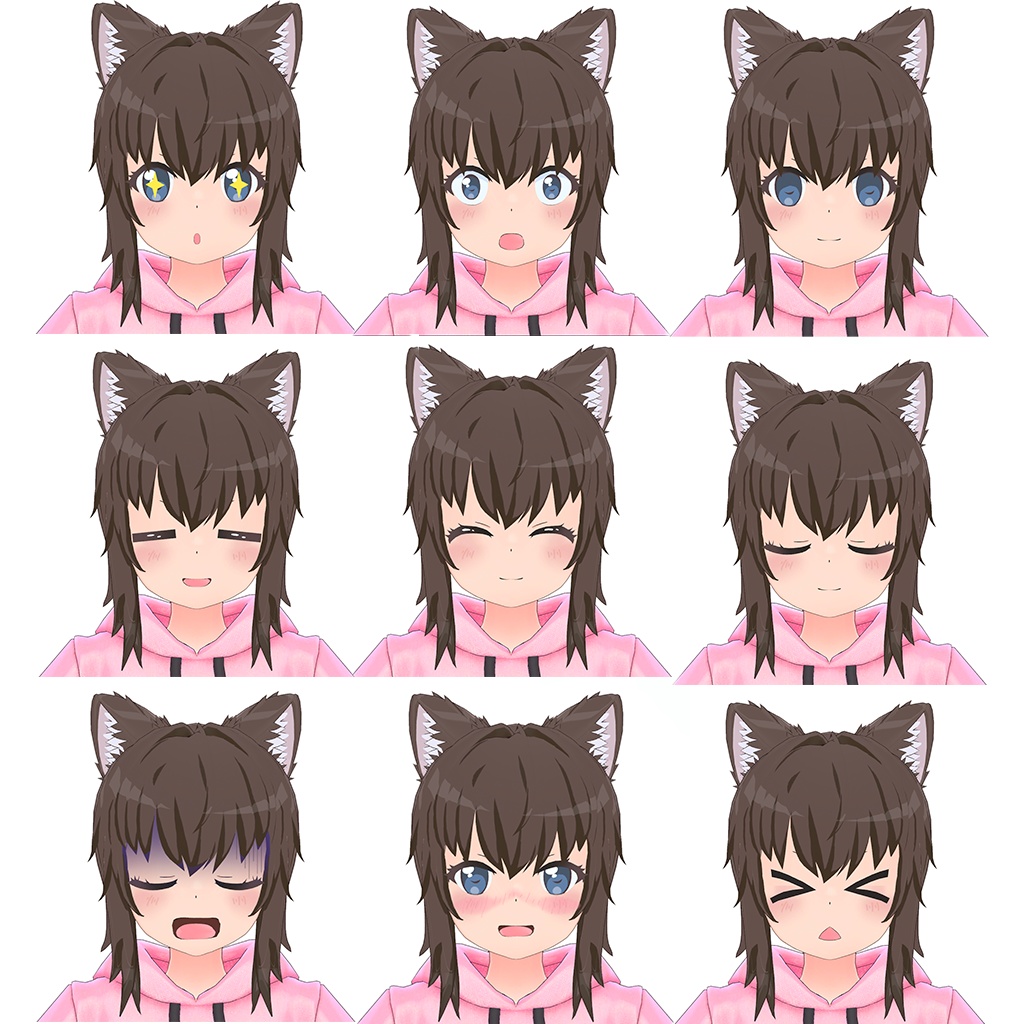 オリジナル3Dモデル 『小林 あまね 2.0』