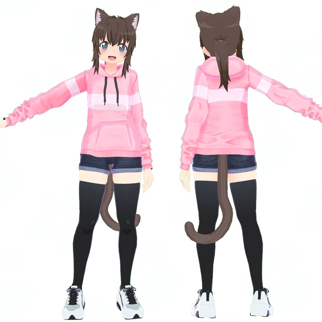 オリジナル3Dモデル 『小林 あまね 2.0』