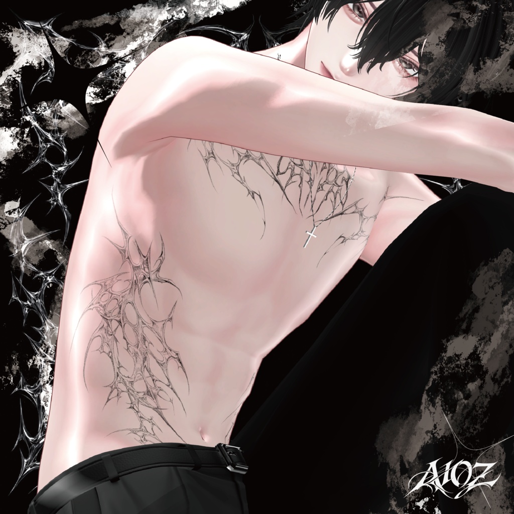 【悠莉/Yuri専用】低温度make up&eye+tatoo+blendshape