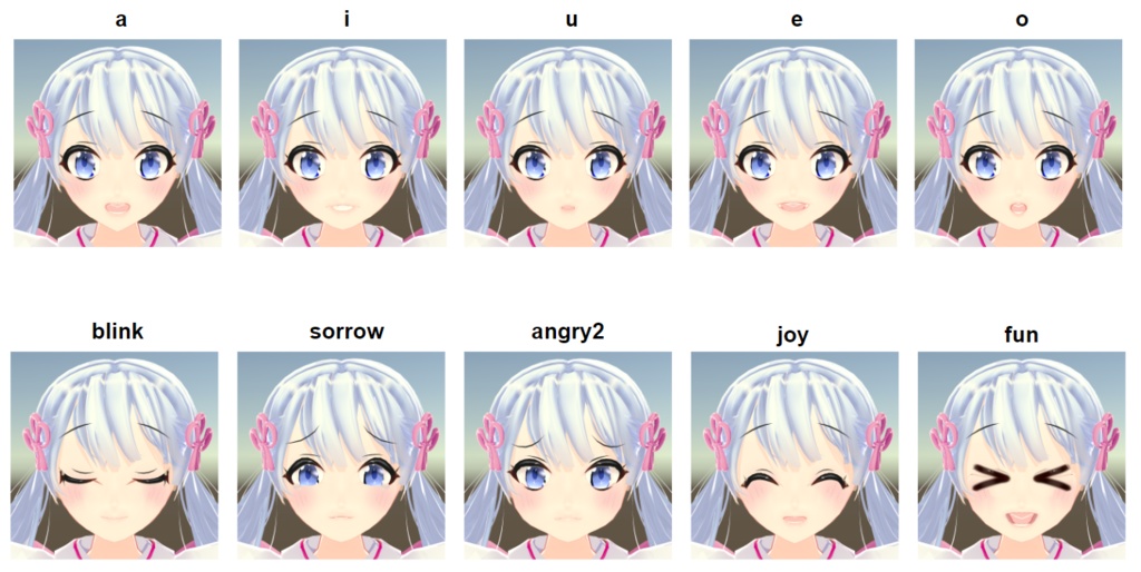 【無料】つくよみちゃんVRMモデル(非公式モデル)