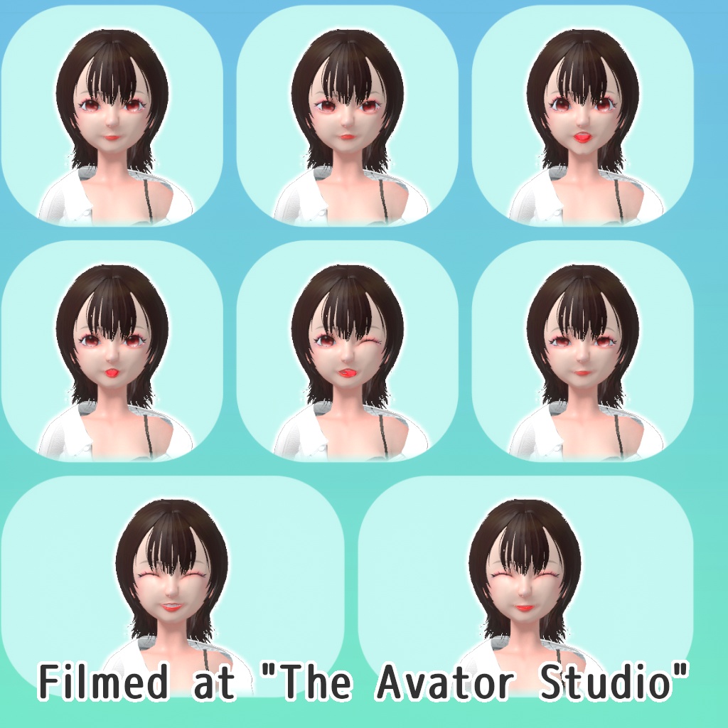 【VRChat想定 オリジナルアバター】奈桜ちゃん